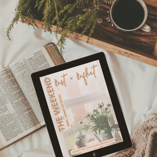 The Weekend Rest + Reflect